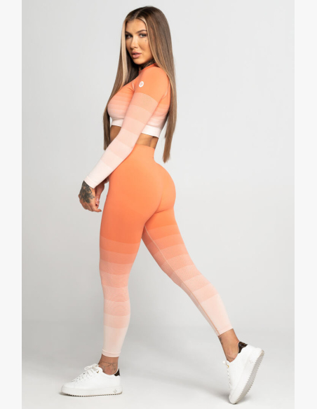 GYM GLAMOUR • Gym Glamour Leggings Seamless Coral Ombre Coral • NebShop