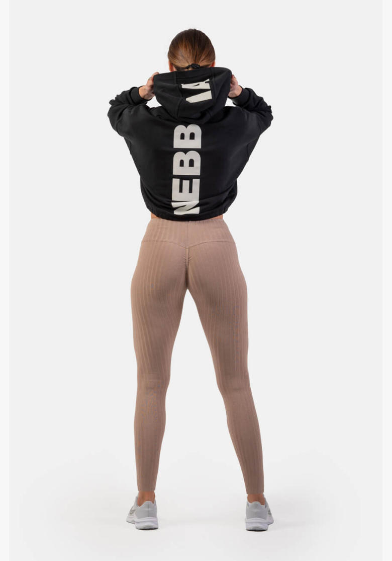 NEBBIA • Felpa crop con cappuccio Iconic • NEBBIAshop.it NEBBIA • Felpa crop con cappuccio Iconic • NEBBIAshop.it