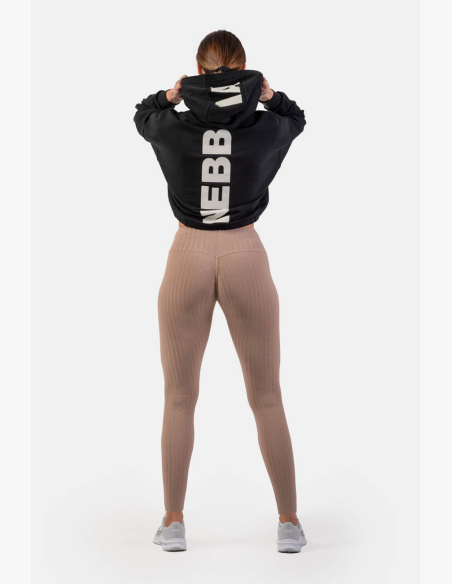 NEBBIA • Felpa crop con cappuccio Iconic • NEBBIAshop.it