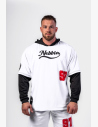 Stylové prodyšné tričko v retro baseball designu, ideální do posilovny i na běžné nošení.