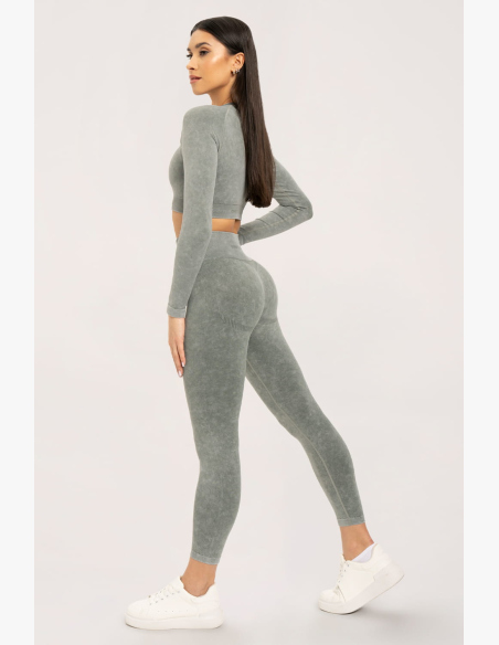 Gym Glamour Stone Washed zelené • NebShop