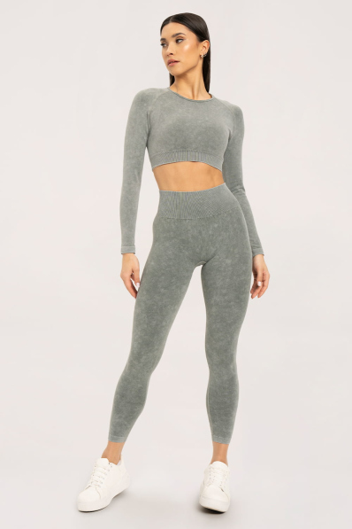 Gym Glamour Stone Washed zelené • NebShop