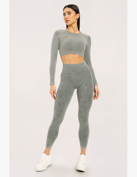 Gym Glamour Stone Washed zelené • NebShop