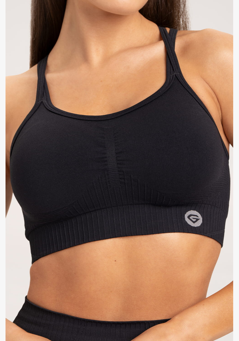 Gym Glamour Podprsenka push up 2.0 Čierna • NebShop Gym Glamour Podprsenka push up 2.0 Čierna • NebShop