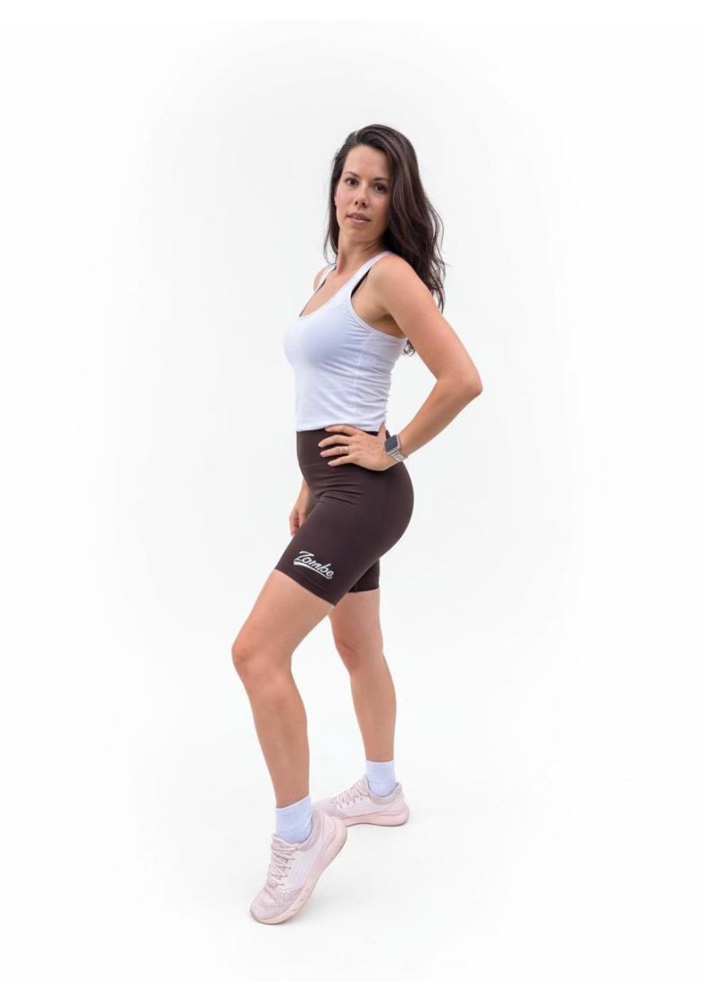 ZOMBE • ZOMBE Push Up Šortky Bike Fit hnedé • NebShop ZOMBE • ZOMBE Push Up Šortky Bike Fit hnedé • NebShop