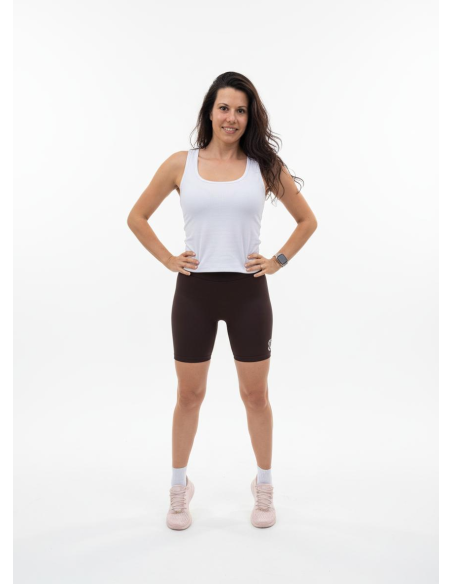 ZOMBE • ZOMBE Push Up Šortky Bike Fit hnedé • NebShop