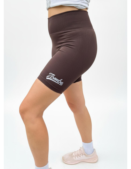 ZOMBE • ZOMBE Push Up Šortky Bike Fit hnedé • NebShop