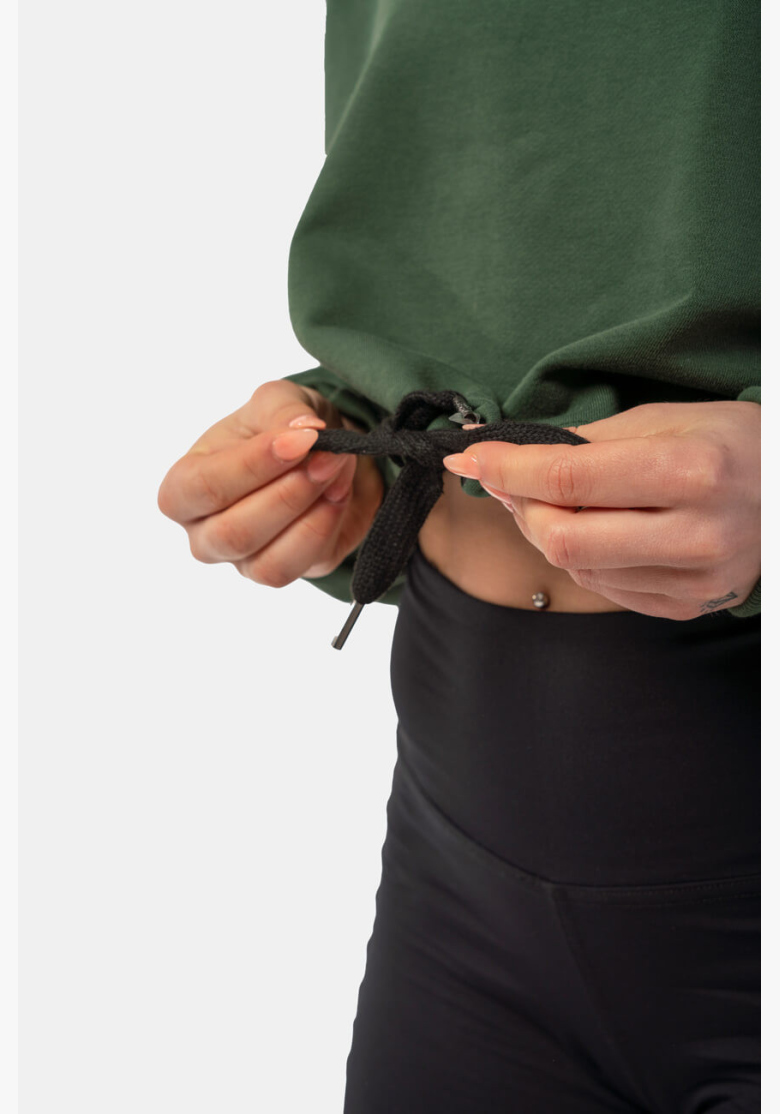 NEBBIA • Loose crop hoodie Iconic • NEBBIAshop.cz NEBBIA • Loose crop hoodie Iconic • NEBBIAshop.cz