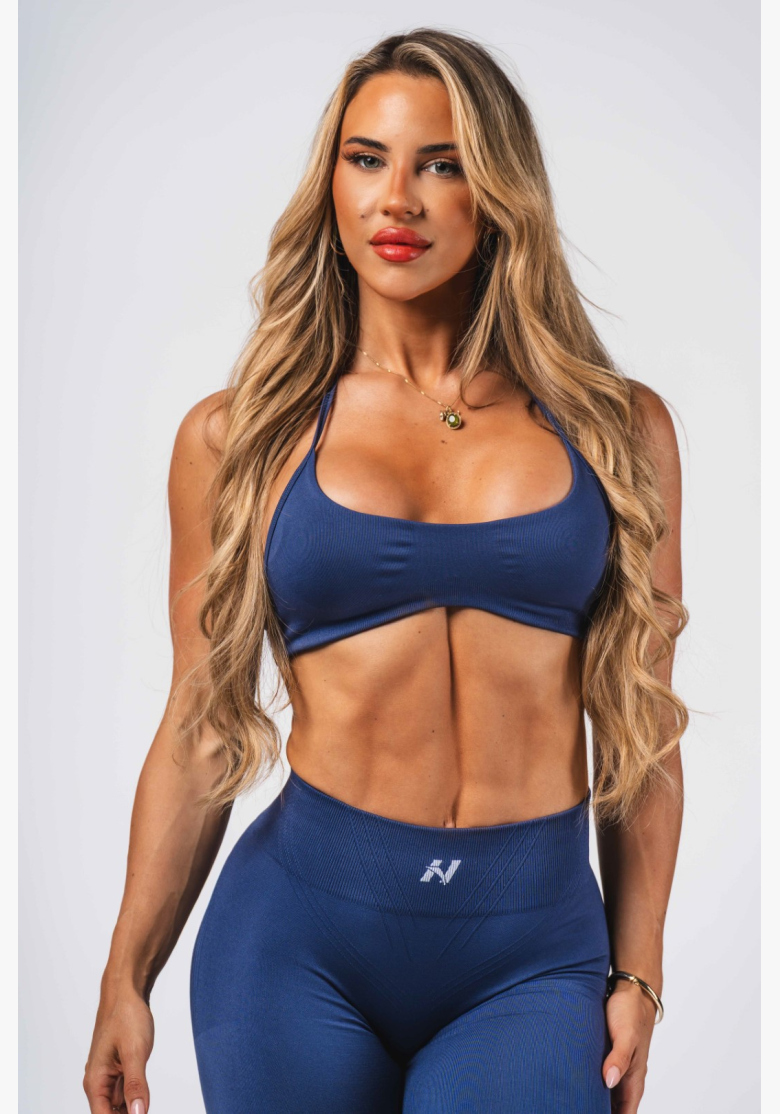 NEBBIA Reggiseno Lift-Up senza cuciture Flow Seamless blu NEBBIA Reggiseno Lift-Up senza cuciture Flow Seamless blu