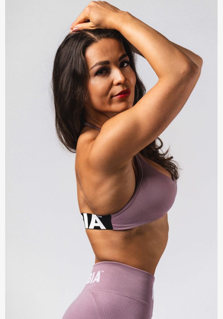 NEBBIA Seamless Lift-Up Bra Flow Seamless Pink NEBBIA Seamless Lift-Up Bra Flow Seamless Pink