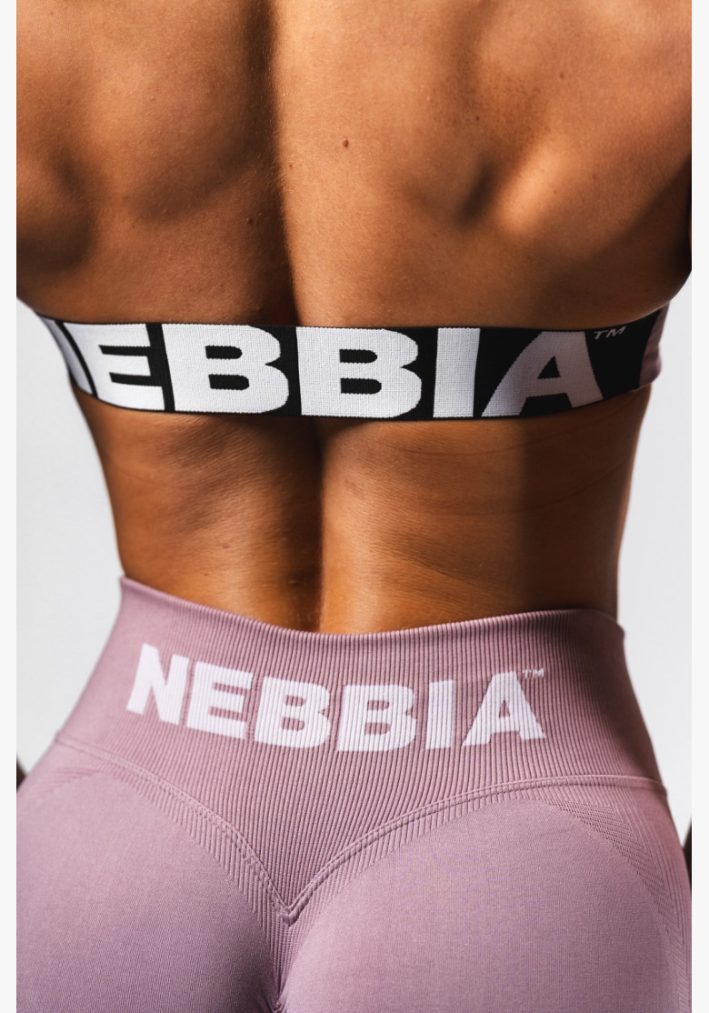 NEBBIA Bezešvá Lift-Up podprsenka Flow Seamless růžová NEBBIA Bezešvá Lift-Up podprsenka Flow Seamless růžová