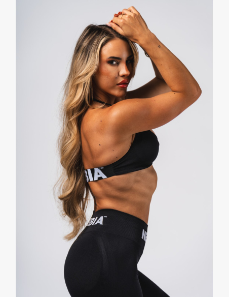 NEBBIA Reggiseno Lift-Up Seamless Flow Nero