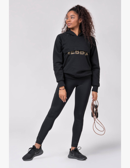 NEBBIA • Long hoodie “INTENSE FOCUS” • NEBBIAshop.cz