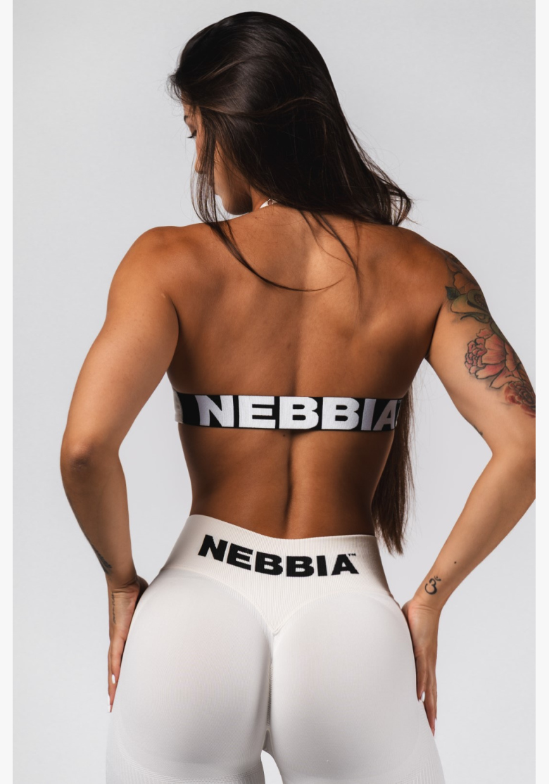 NEBBIA Bezšvové extra push-up legíny s vysokým pásom Flow Seamless krémové NEBBIA Bezšvové extra push-up legíny s vysokým pásom Flow Seamless krémové