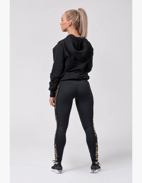 NEBBIA • Long hoodie “INTENSE FOCUS” • NEBBIAshop.cz