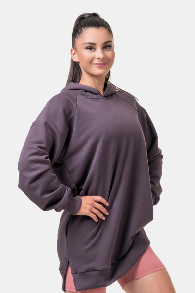 NEBBIA • Dlhá Everyday HERO mikina s kapucňou • NEBBIAshop.sk