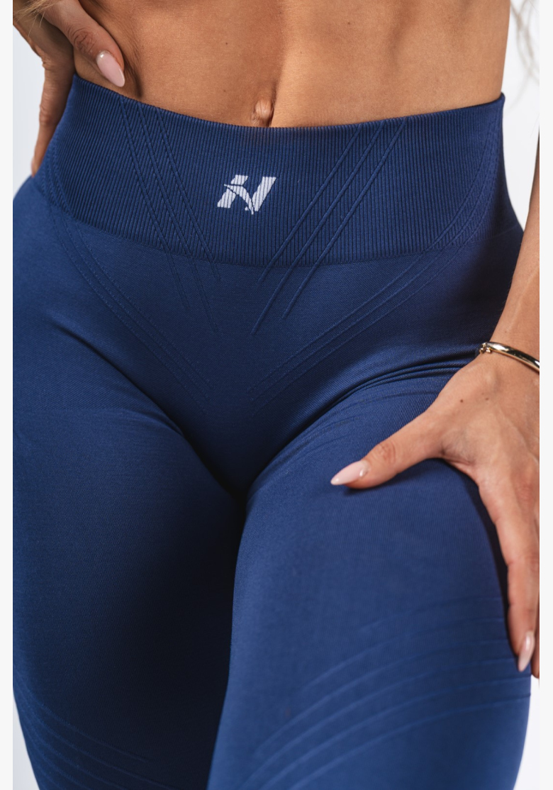 NEBBIA Shaping Seamless Maximum Push-Up Leggings FLOW SEAMLESS Blue NEBBIA Shaping Seamless Maximum Push-Up Leggings FLOW SEAMLESS Blue