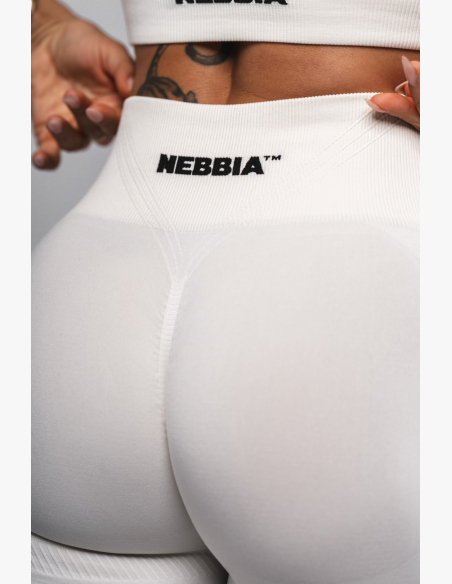 NEBBIA Leggings push-up senza cuciture maximum modellanti FLOW SEAMLESS crema