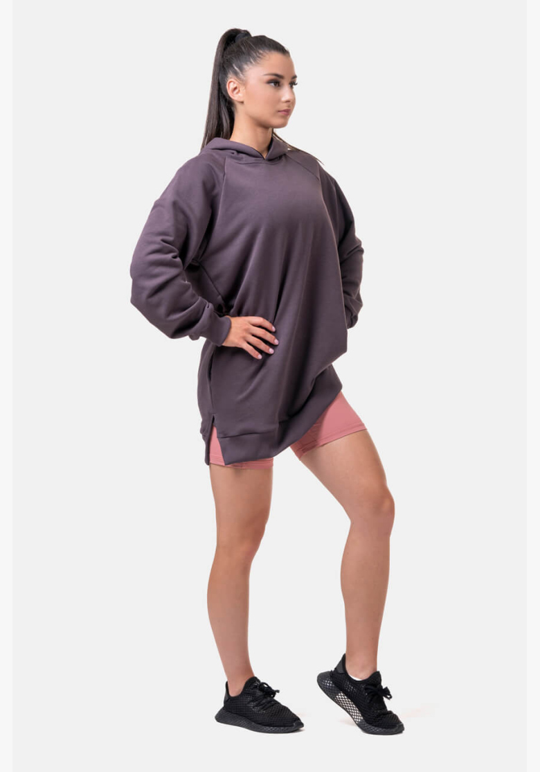 NEBBIA • Dlhá Everyday HERO mikina s kapucňou • NEBBIAshop.sk NEBBIA • Dlhá Everyday HERO mikina s kapucňou • NEBBIAshop.sk