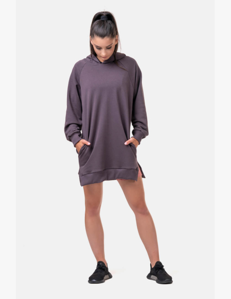 NEBBIA • Dlhá Everyday HERO mikina s kapucňou • NEBBIAshop.sk