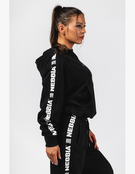NEBBIA Hoodie OFF-DUTY black