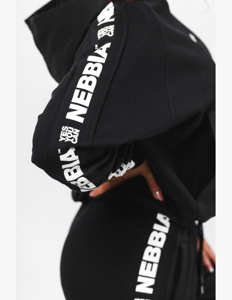 NEBBIA Hoodie OFF-DUTY black