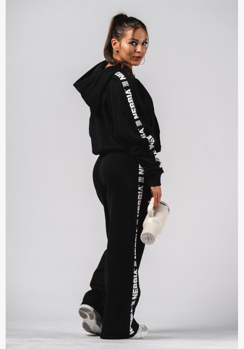 NEBBIA Hoodie OFF-DUTY black NEBBIA Hoodie OFF-DUTY black