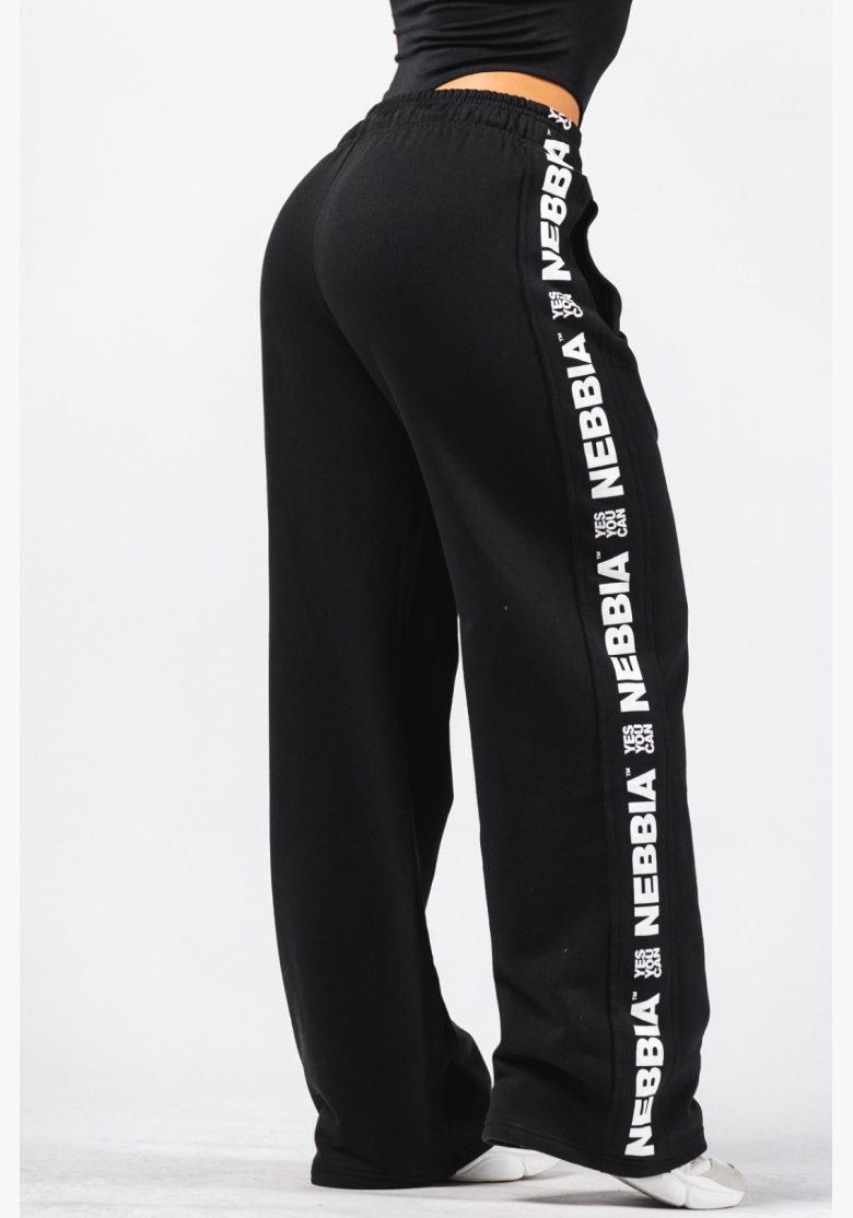 NEBBIA Pantaloni dritti URBAN neri NEBBIA Pantaloni dritti URBAN neri