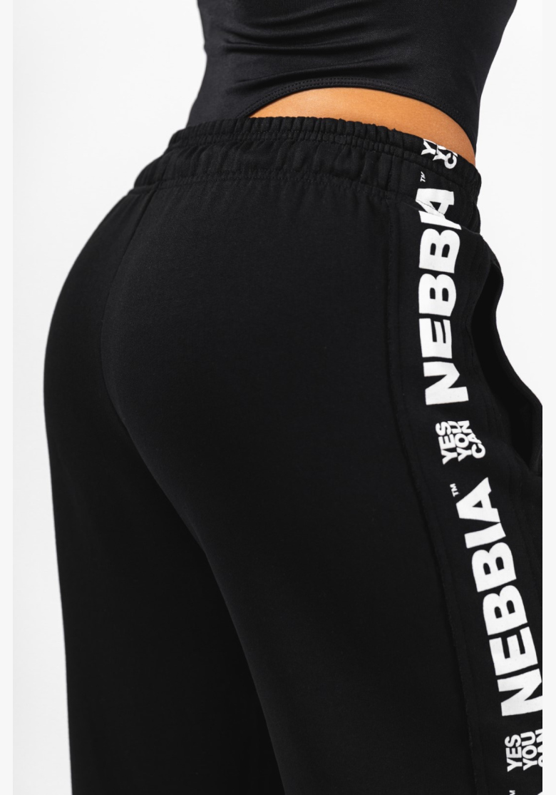 NEBBIA Pantaloni dritti URBAN neri NEBBIA Pantaloni dritti URBAN neri