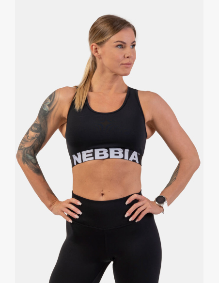 NEBBIA • Sportovní podprsenka se střihem Cross Back • NEBBIAshop.cz