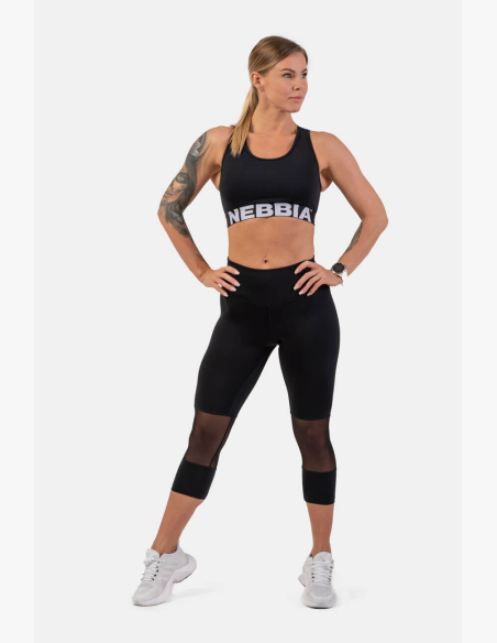 NEBBIA • Sportovní podprsenka se střihem Cross Back • NEBBIAshop.cz