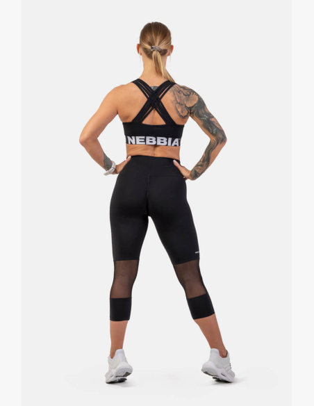 NEBBIA • Sportovní podprsenka se střihem Cross Back • NEBBIAshop.cz