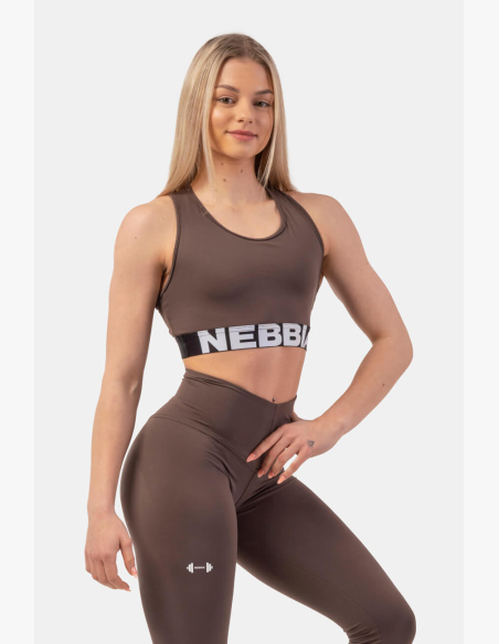 NEBBIA • Sportovní podprsenka se střihem Cross Back • NEBBIAshop.cz