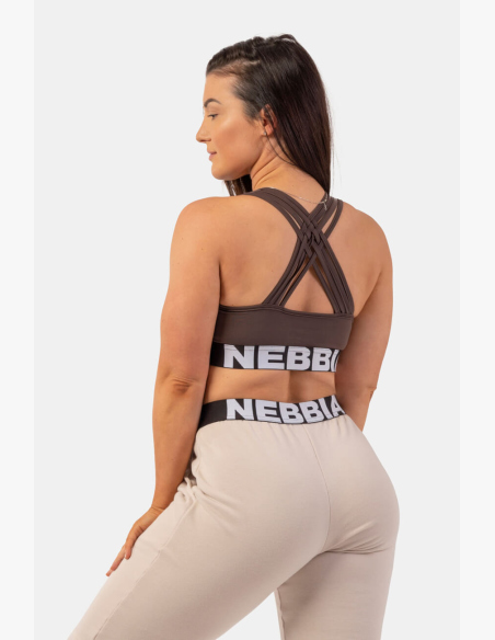 NEBBIA • Sportovní podprsenka se střihem Cross Back • NEBBIAshop.cz