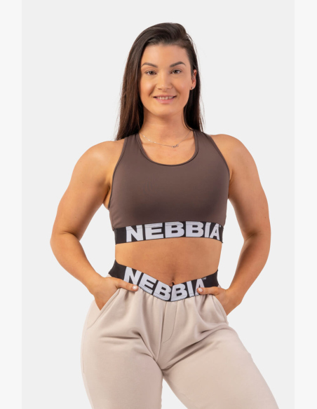 NEBBIA • Sportovní podprsenka se střihem Cross Back • NEBBIAshop.cz