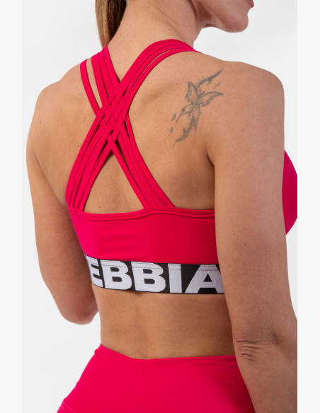 NEBBIA • Sportovní podprsenka se střihem Cross Back • NEBBIAshop.cz