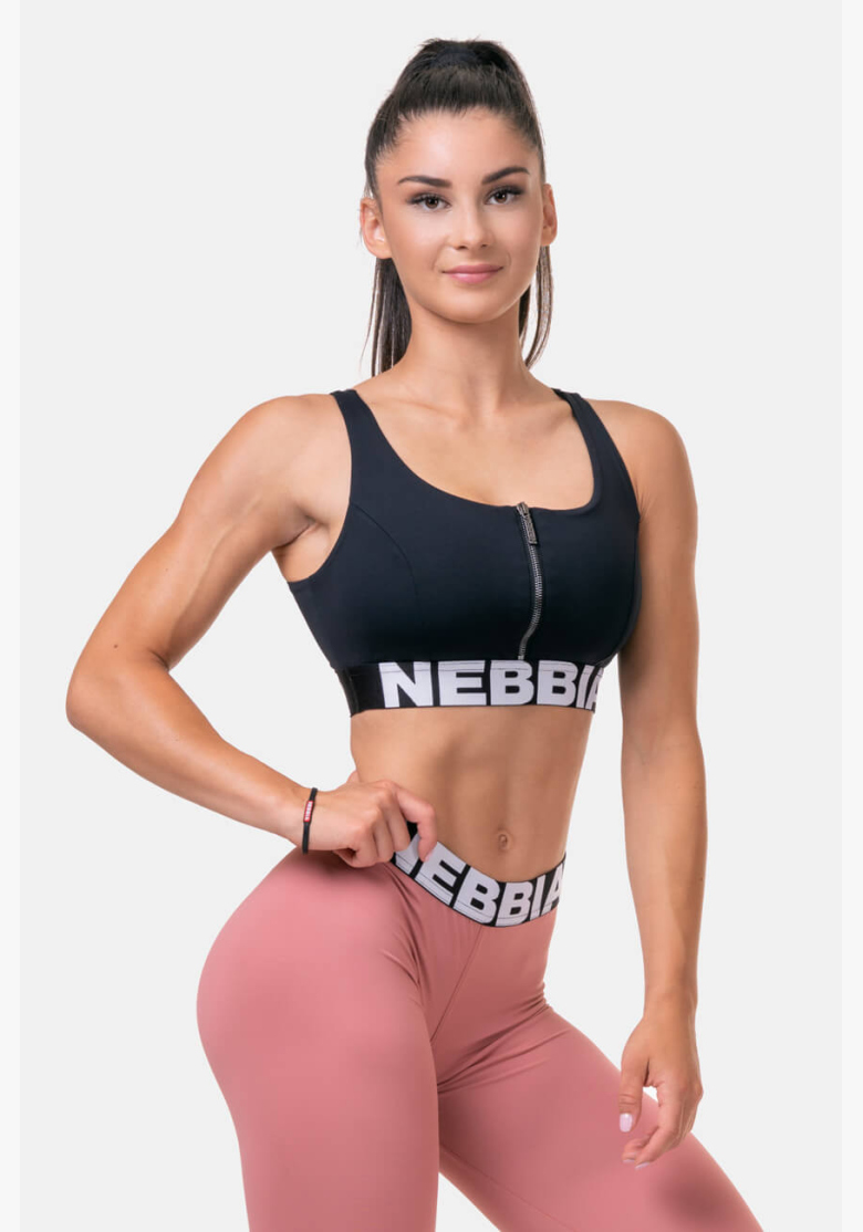 NEBBIA • Smart Zip športová podprsenka • NEBBIAshop.sk NEBBIA • Smart Zip športová podprsenka • NEBBIAshop.sk