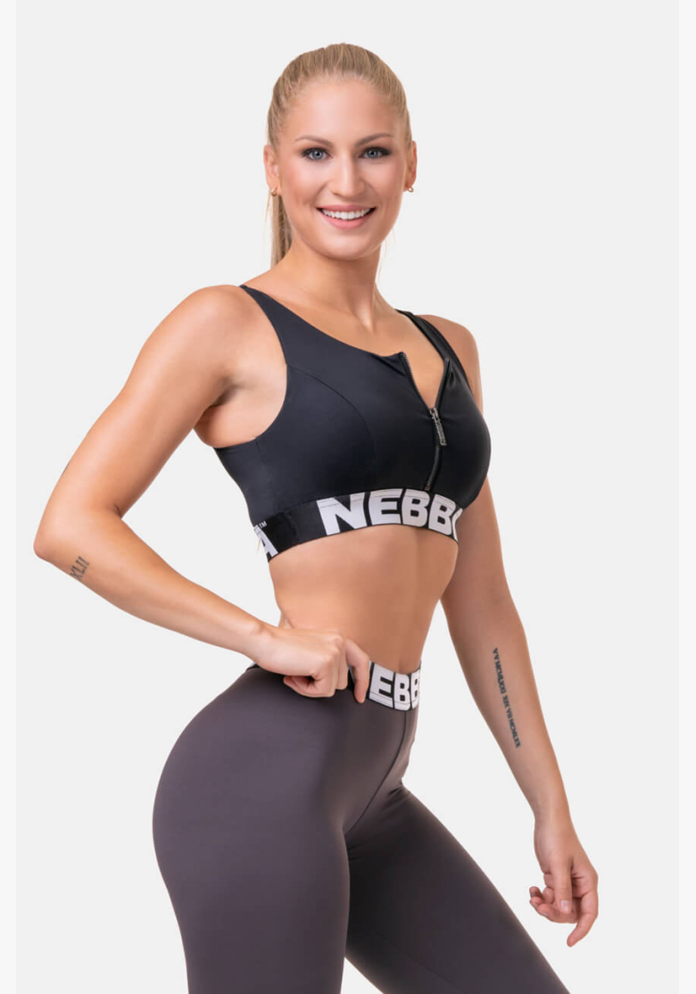 NEBBIA • Smart Zip športová podprsenka • NEBBIAshop.sk NEBBIA • Smart Zip športová podprsenka • NEBBIAshop.sk
