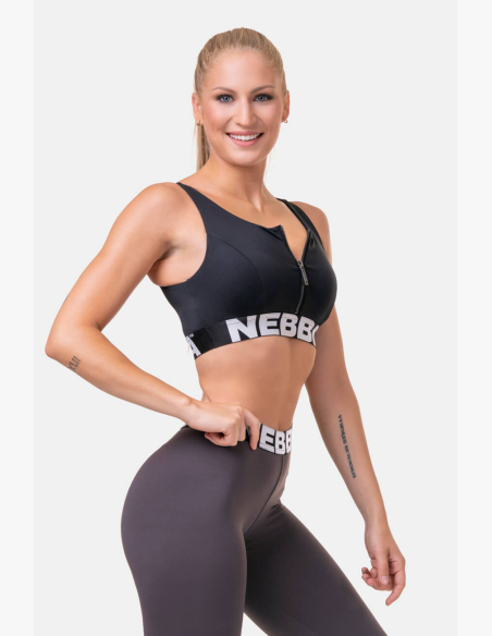 NEBBIA • Smart Zip športová podprsenka • NEBBIAshop.sk