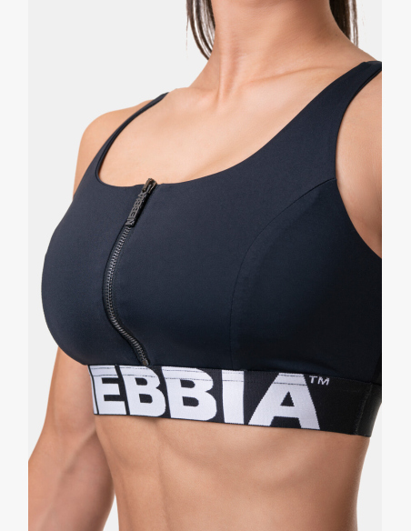 NEBBIA • Smart Zip reggiseno sportivo • NEBBIAshop.it