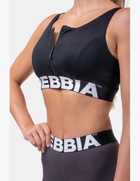 NEBBIA • Smart Zip športová podprsenka • NEBBIAshop.sk