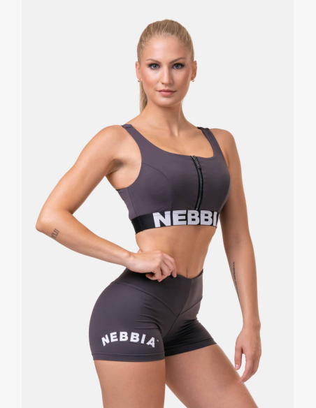 NEBBIA • Smart Zip športová podprsenka • NEBBIAshop.cz