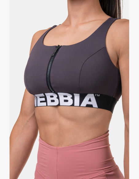 NEBBIA • Smart Zip športová podprsenka • NEBBIAshop.cz