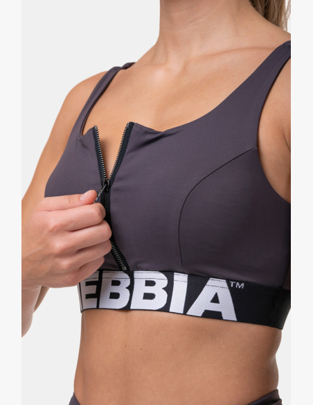 NEBBIA • Smart Zip športová podprsenka • NEBBIAshop.cz