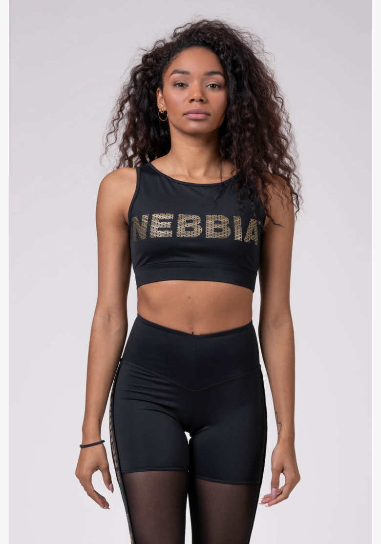 NEBBIA • Gold Mesh mini top • NEBBIAshop.cz NEBBIA • Gold Mesh mini top • NEBBIAshop.cz