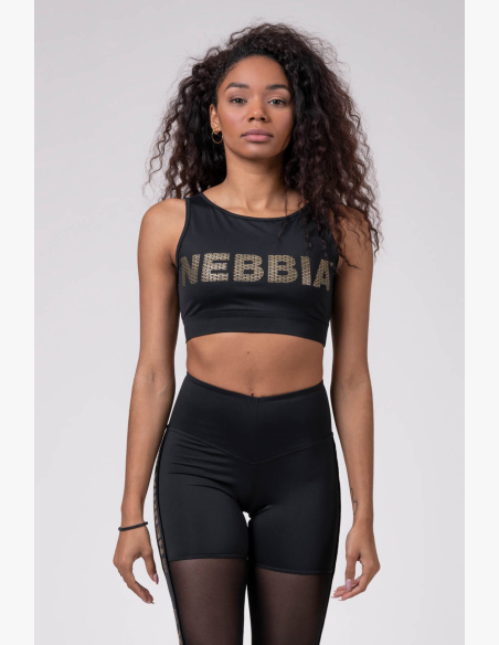 NEBBIA • Gold Mesh mini top • NEBBIAshop.sk