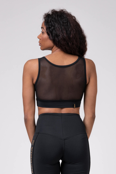 NEBBIA • Gold Mesh mini top • NEBBIAshop.cz 2
