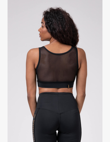 NEBBIA • Gold Mesh mini top • NEBBIAshop.sk