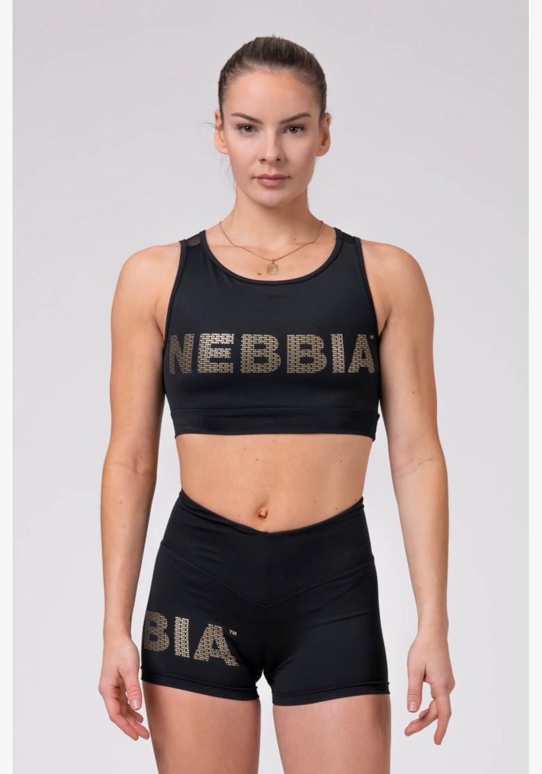 NEBBIA • Gold Mesh mini top • NEBBIAshop.sk NEBBIA • Gold Mesh mini top • NEBBIAshop.sk