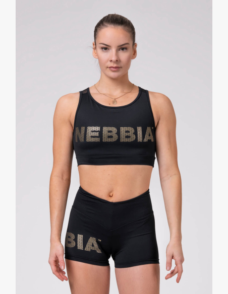 NEBBIA • Gold Mesh mini top • NEBBIAshop.sk